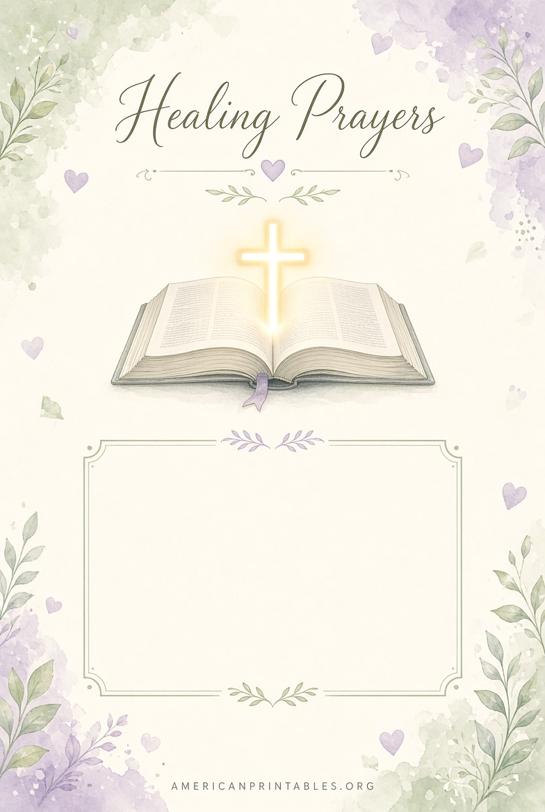 Free Printable Prayers for Healing (2)