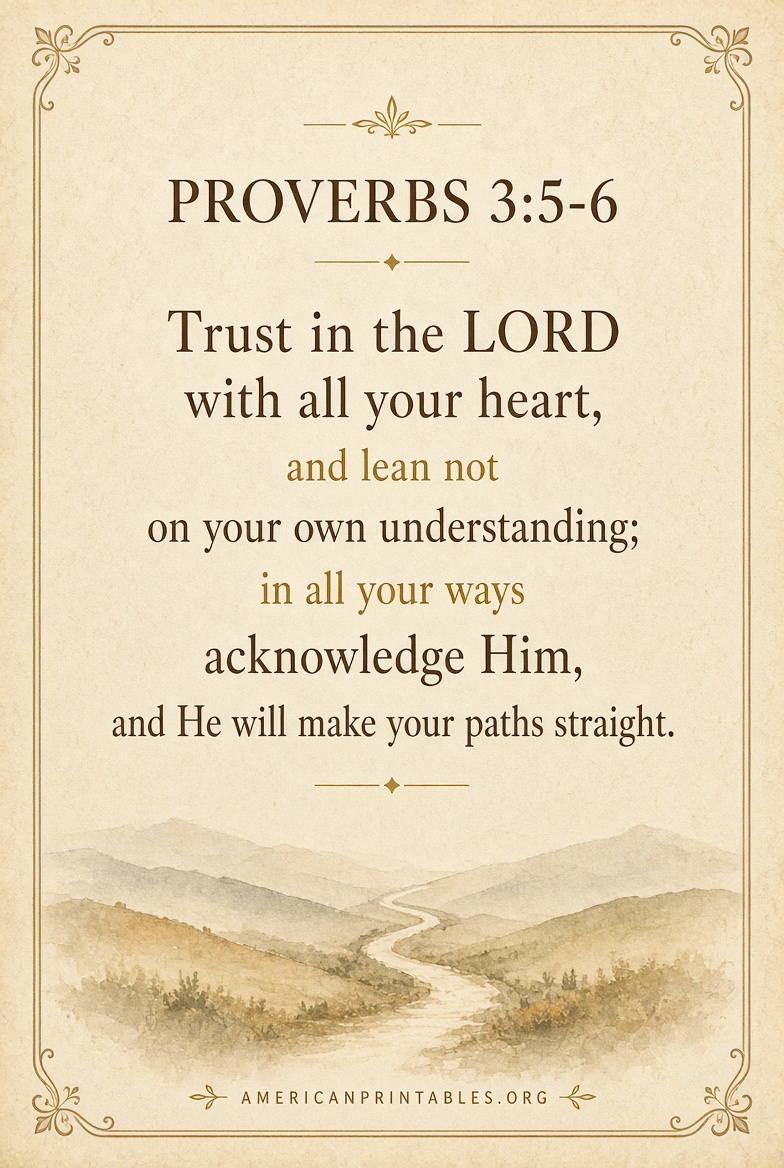 Free Printable Proverbs 35-6 Bible Verse (2)