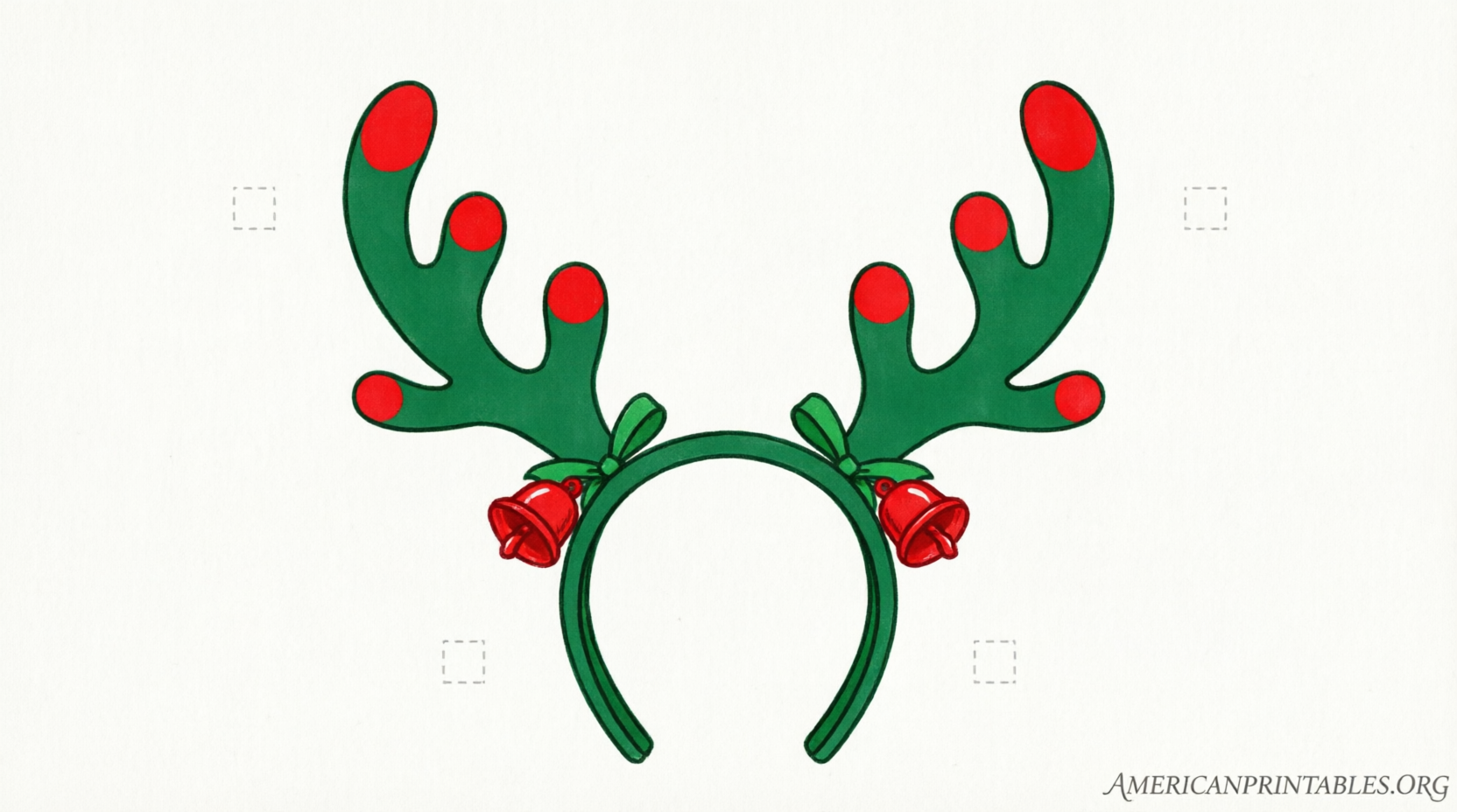 Free Printable Reindeer Antlers Template (4)