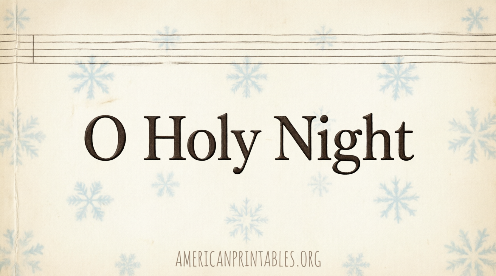 Free Printable Sheet Music for Christmas Carols (3)