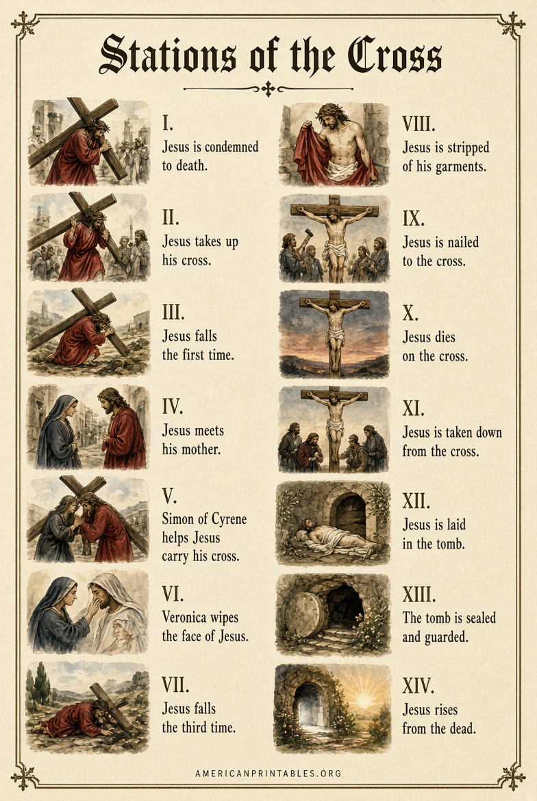 Free Printable Stations of the Cross Guide (4)
