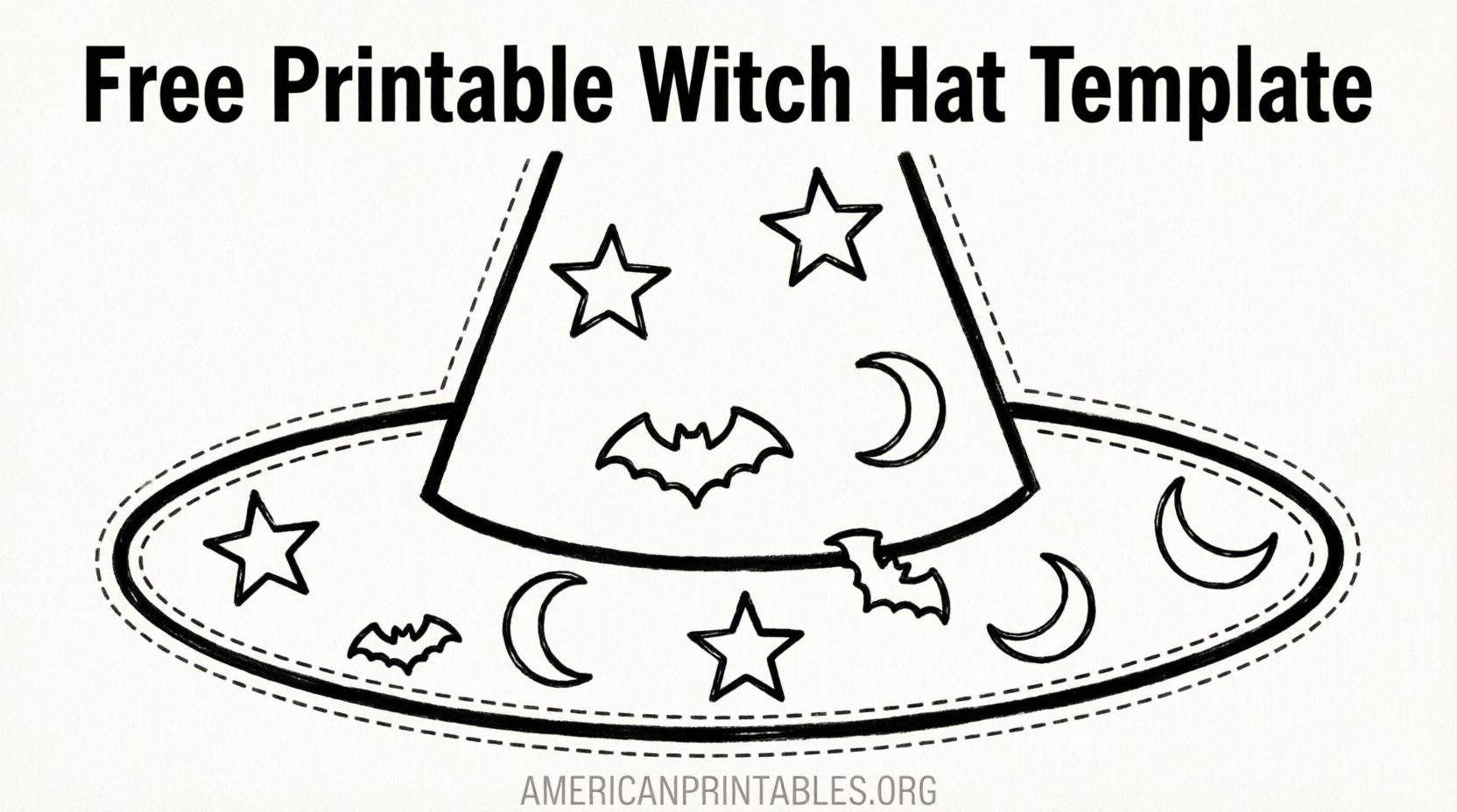 Free Printable Witch Hat Template Easy DIY Guide (3)