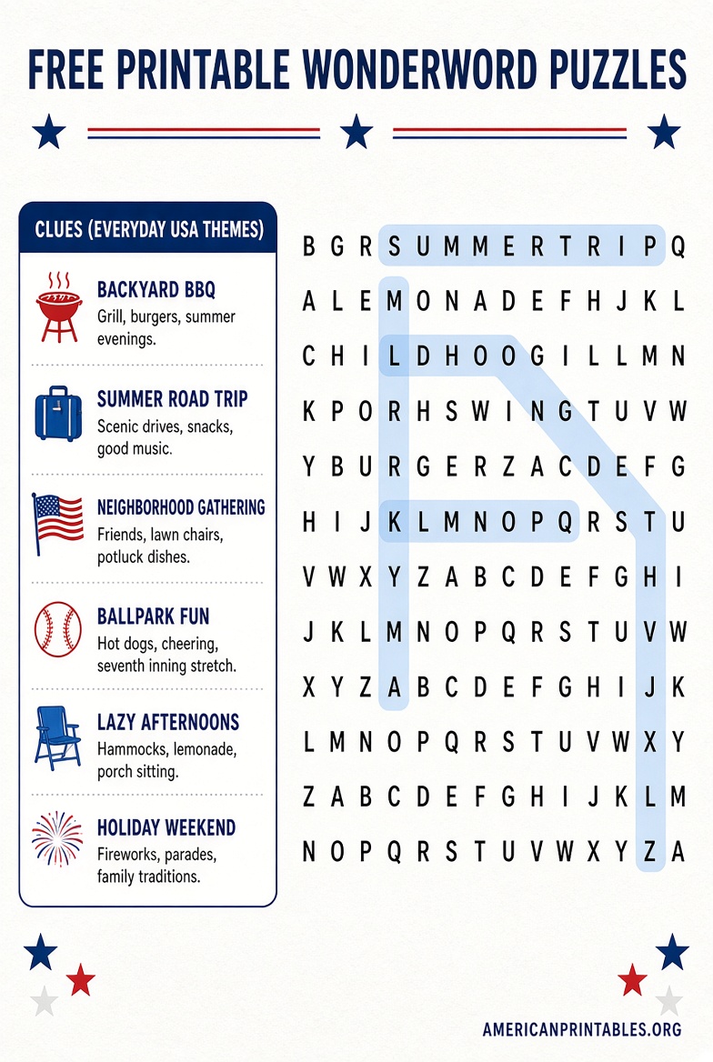Free Printable Wonderword Word Puzzles (1)