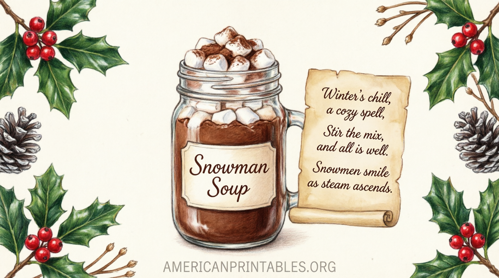Free Snowman Soup Poem Printable Guide (4)
