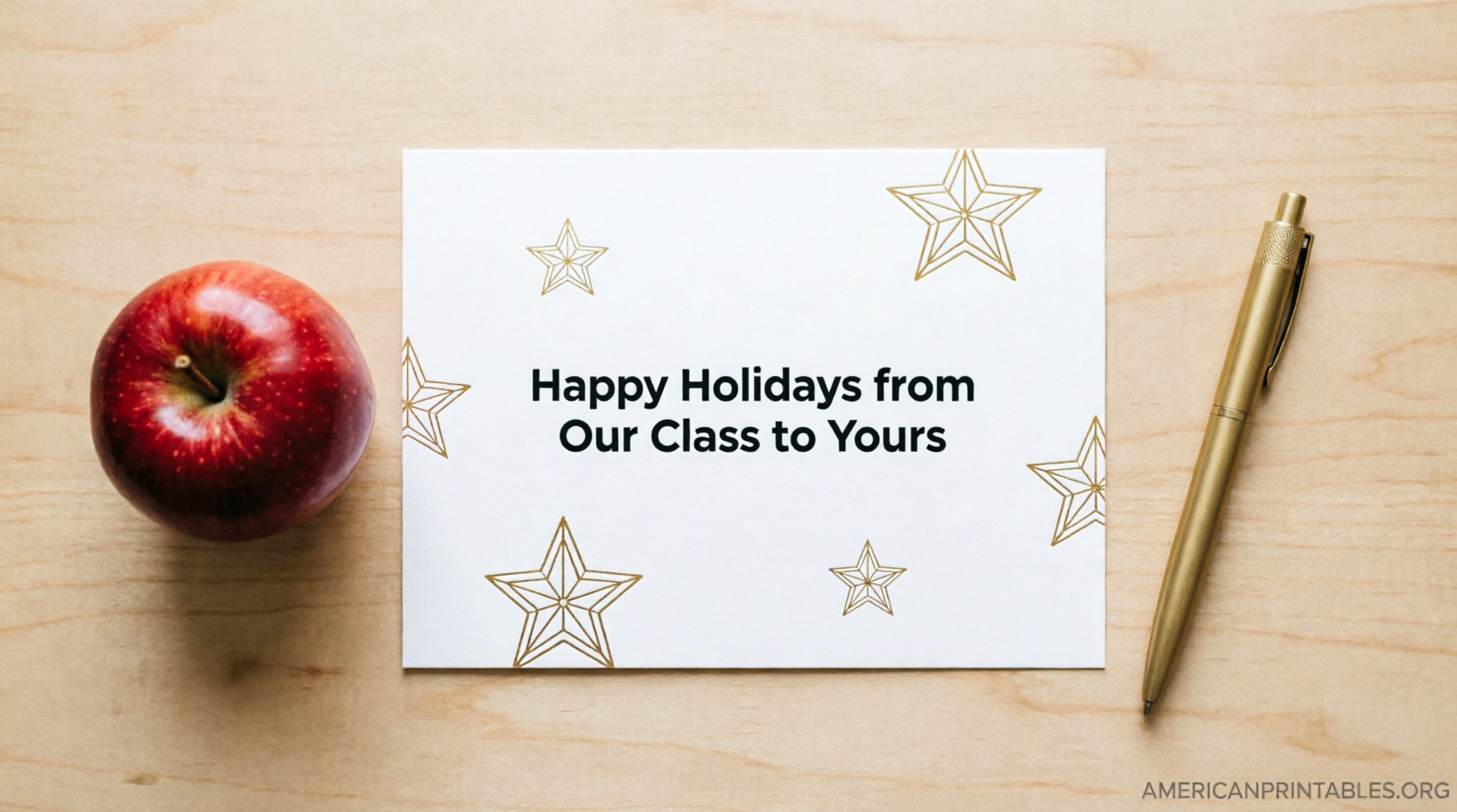 Free Teacher Christmas Card Printables (4)