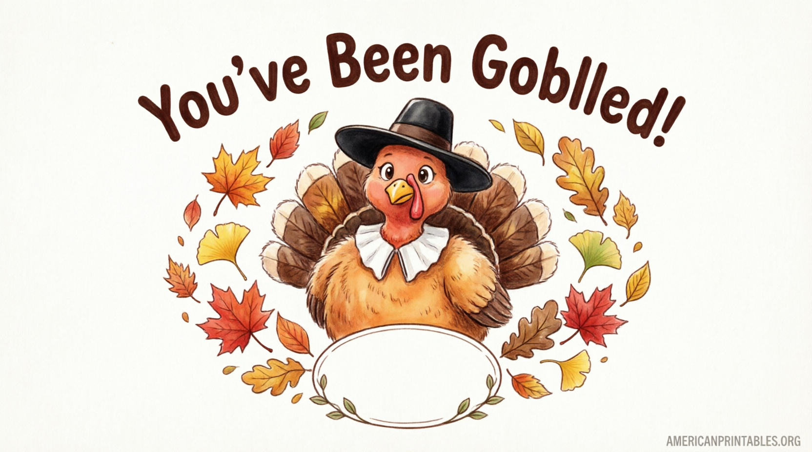 Free You've Been Gobbled Printable Guide (1)