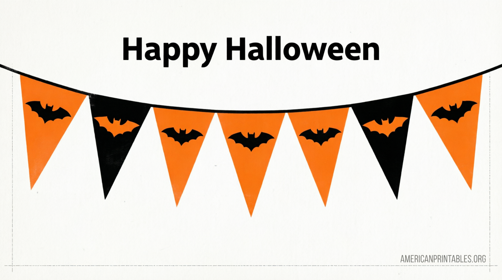 Happy Halloween Banner Free Printable Downloads (1)