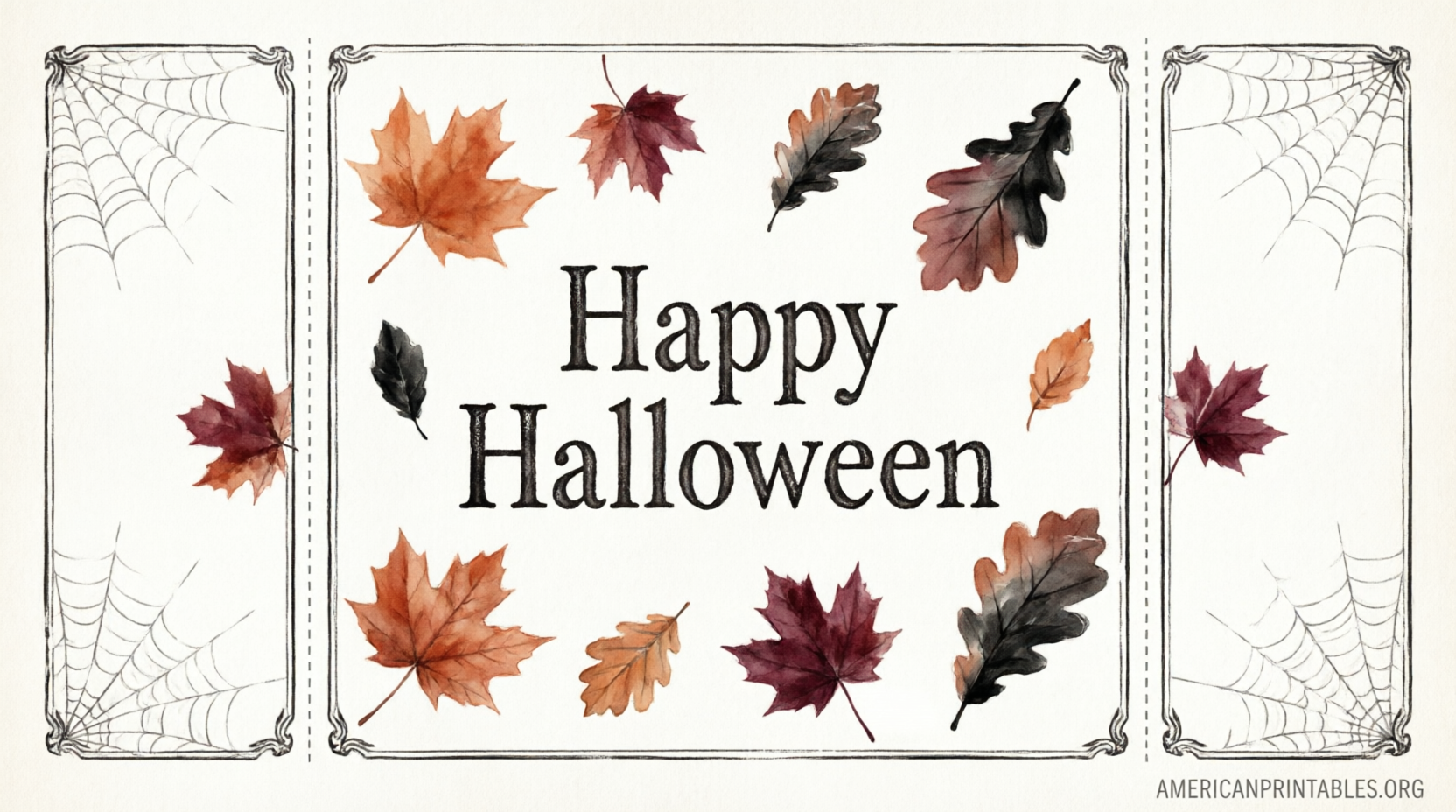 Happy Halloween Banner Free Printable Downloads (4)
