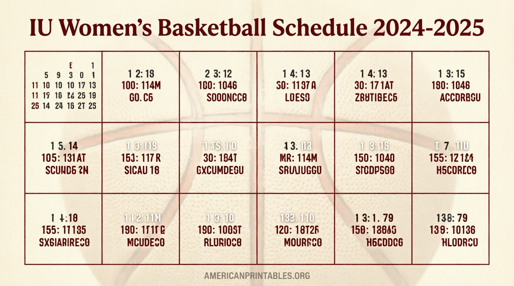 IU Women's Basketball Schedule 24-25 Printable (1)