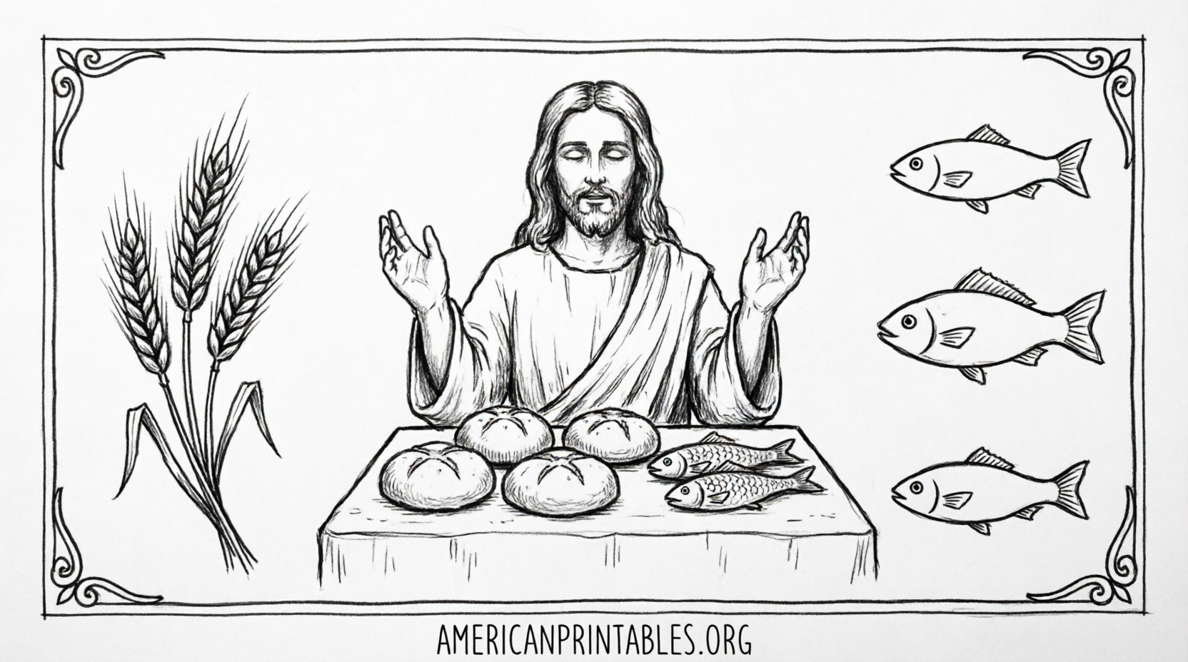 Jesus Feeds the 5000 Free Printable Crafts (3)