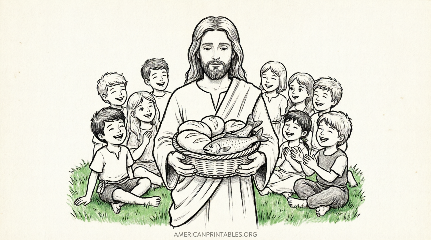 Jesus Feeds the 5000 Free Printable Crafts (4)