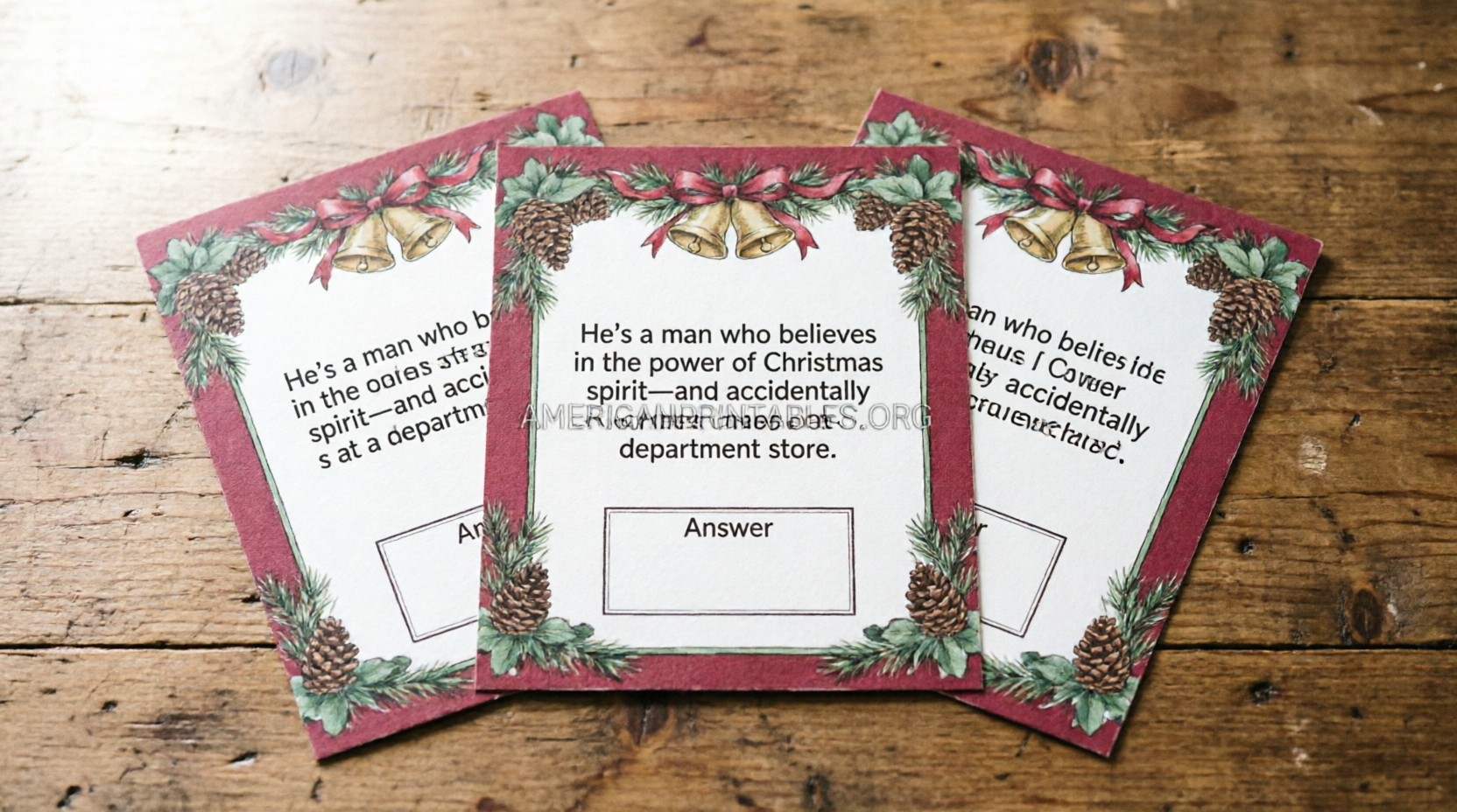 Printable Christmas Games for Adults with Answers (2)