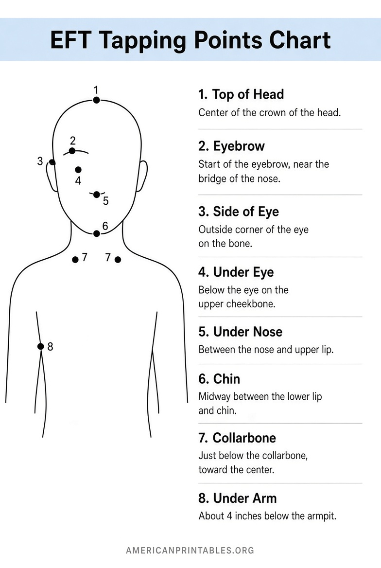 Printable EFT Tapping Points Chart Free Guide (3)
