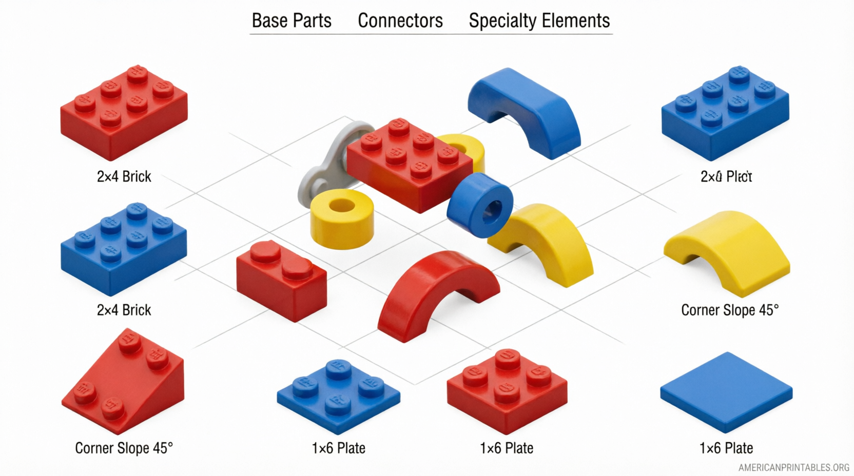 Printable LEGO Parts Catalog Free Resources (4)