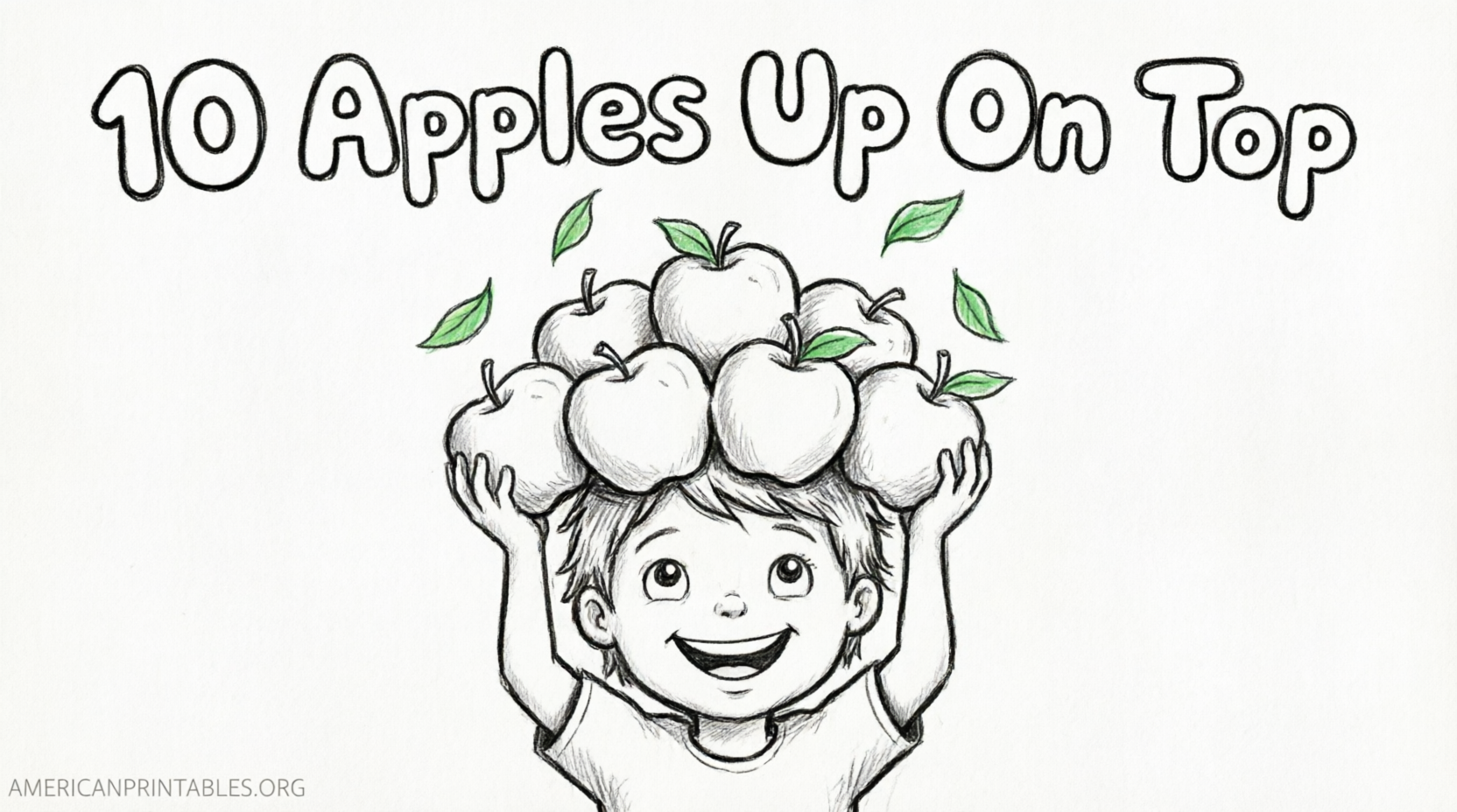 10 Apples Up On Top Free Printables Guide (3)