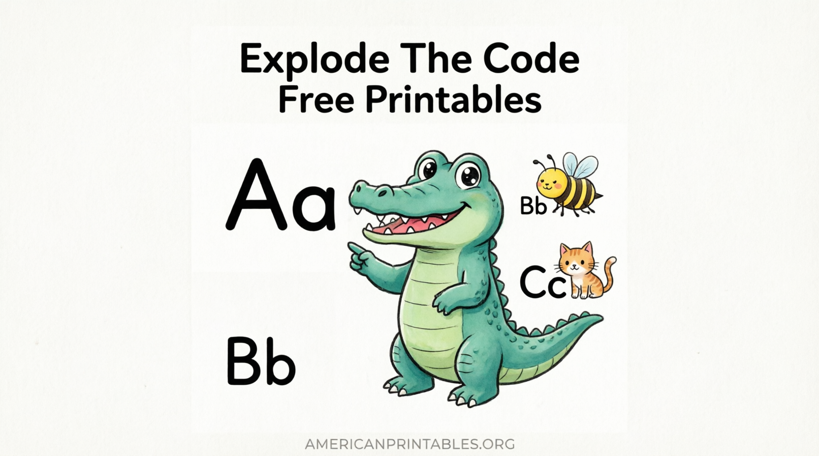 Explode The Code Free Printables & Samples (1)