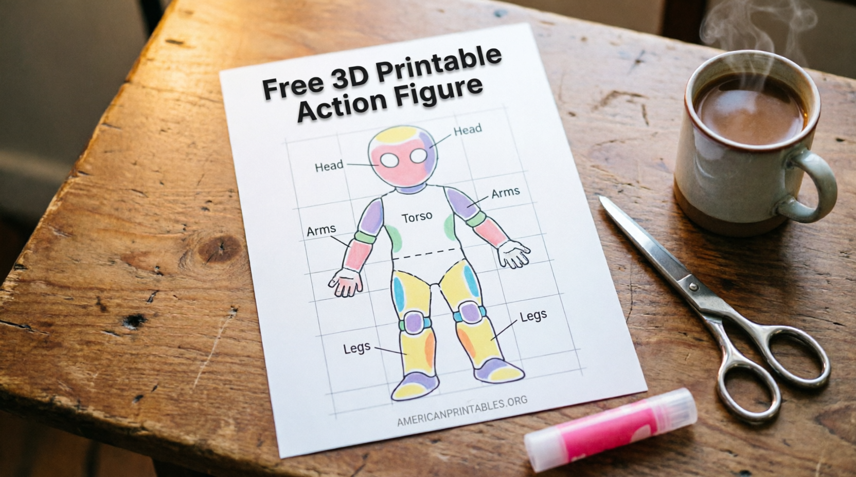 Free 3D Printable Action Figures STL Downloads (2)