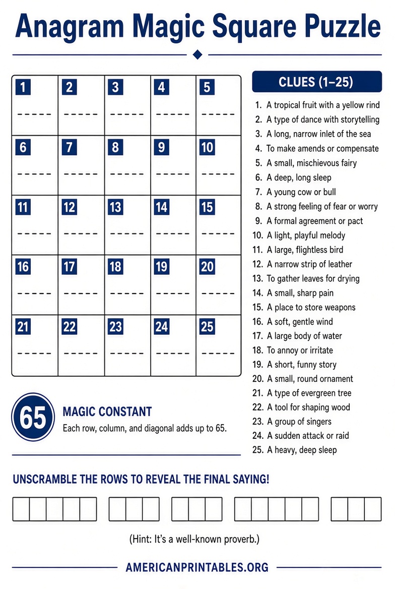 Free Anagram Magic Square Printable Guide (1)