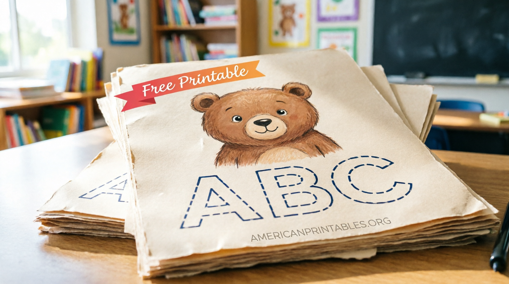 Free Brown Bear Printable Book PDF Resources (3)