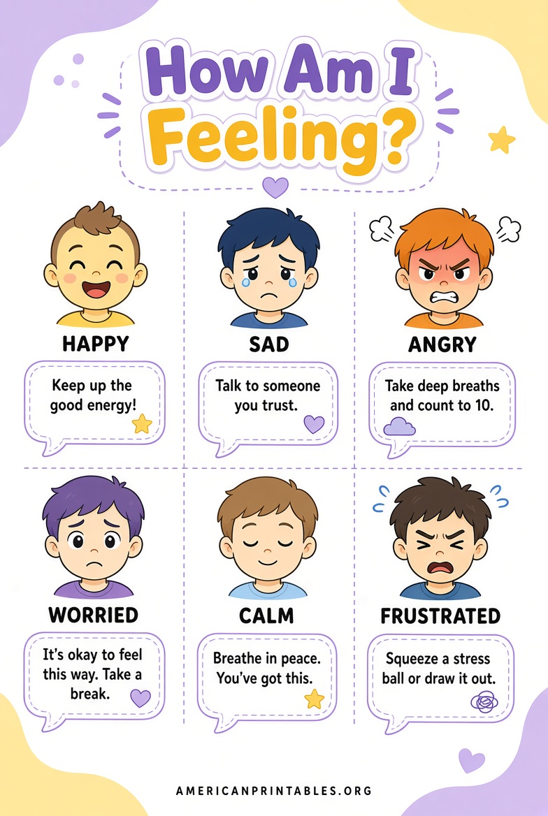 Free Calm Down Corner Printables PDF Downloads (4)