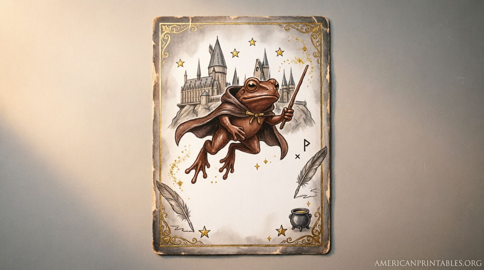 Free Chocolate Frog Cards Printable Guide (2)