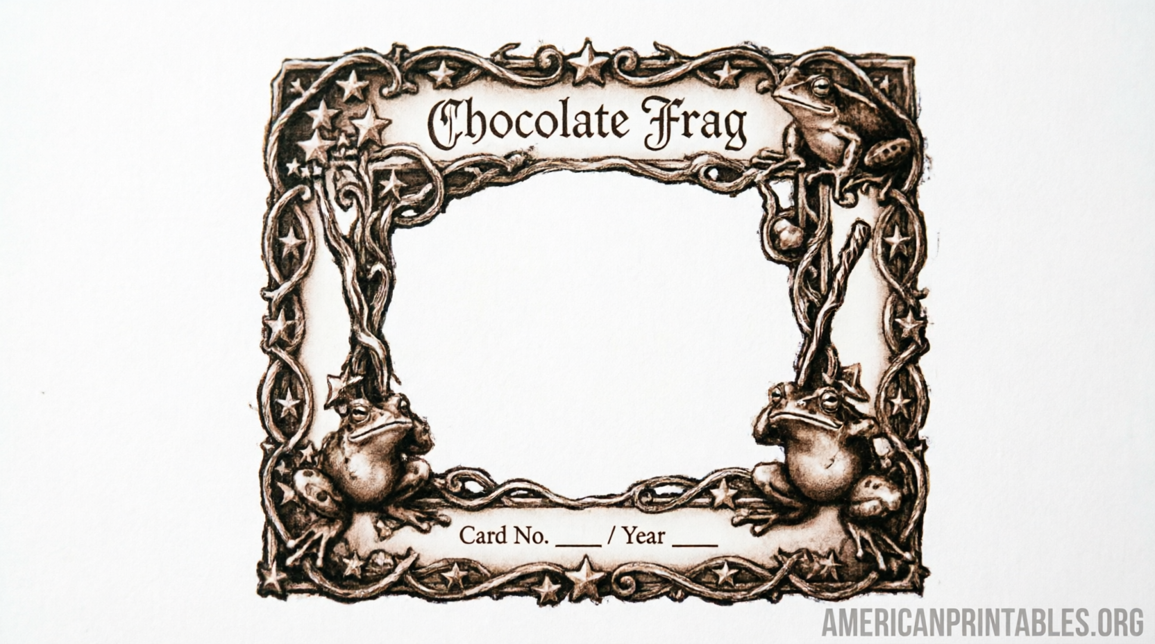 Free Chocolate Frog Cards Printable Guide (3)