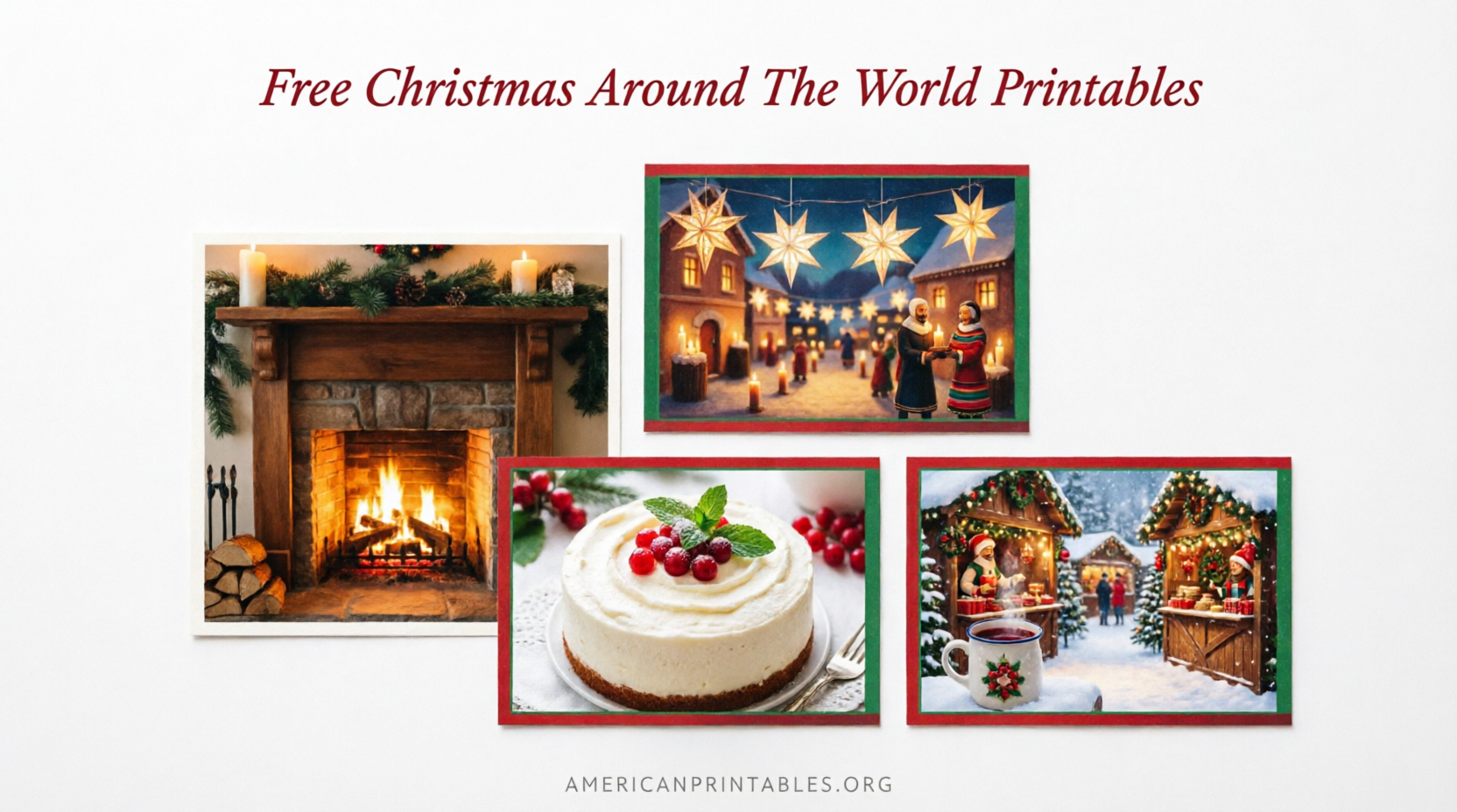 Free Christmas Around the World Printables (1)