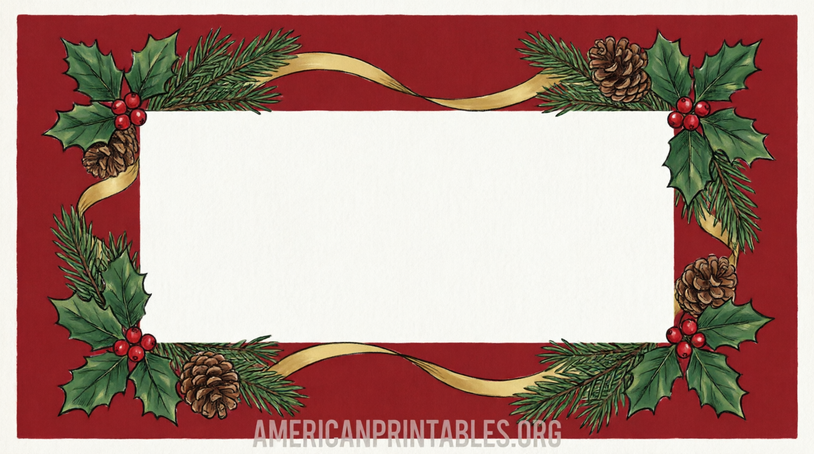 Free Christmas Banner Template Printables (1)