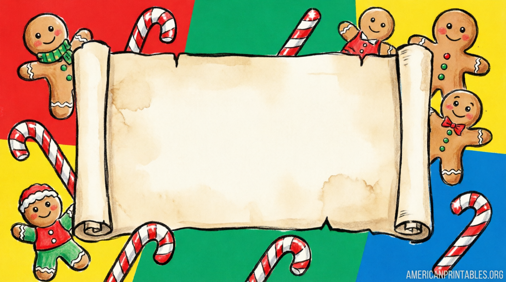 Free Christmas Banner Template Printables (2)