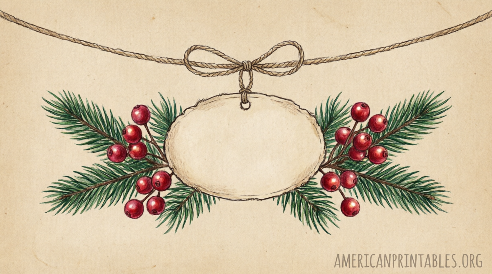 Free Christmas Banner Template Printables (3)