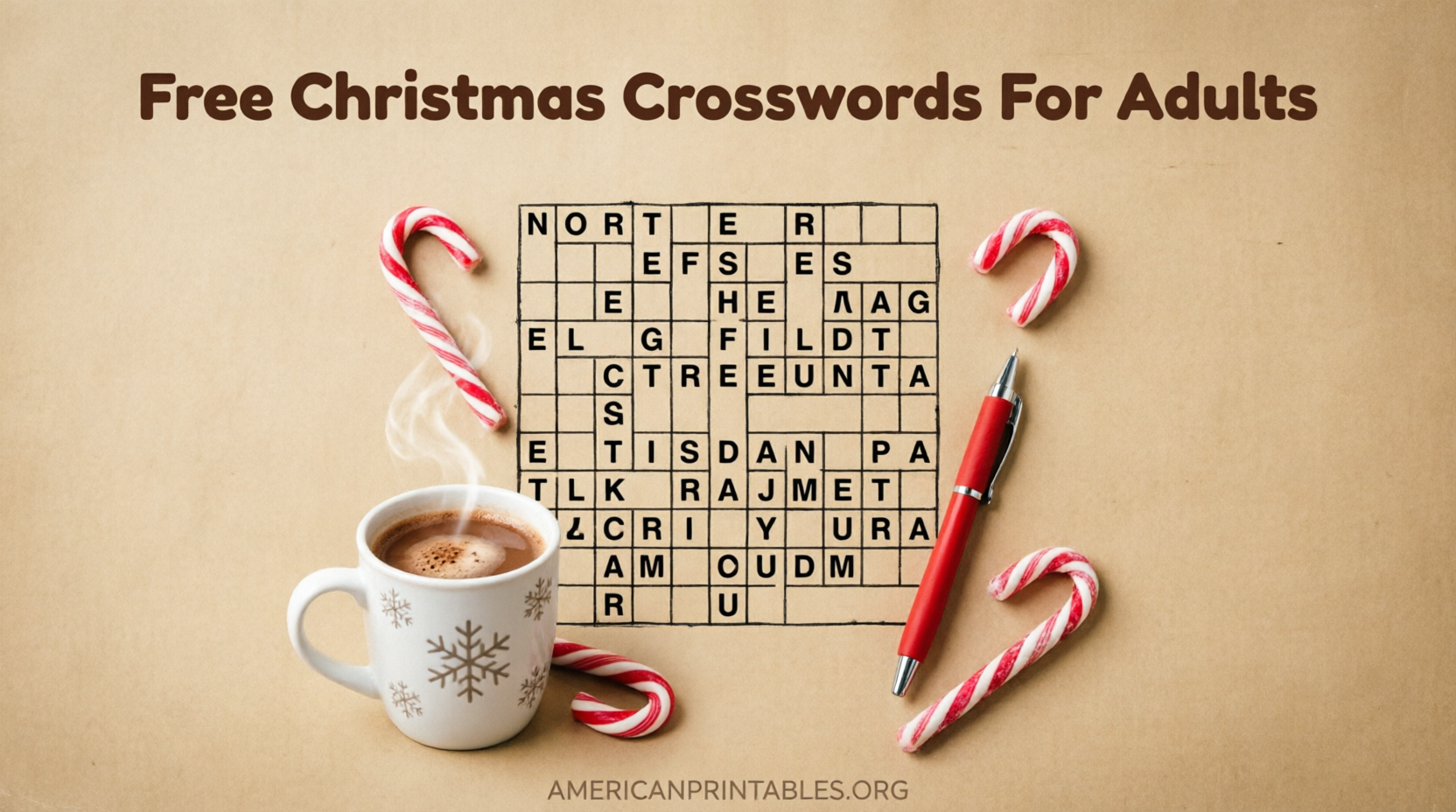 Free Christmas Crosswords for Adults to Print (4)