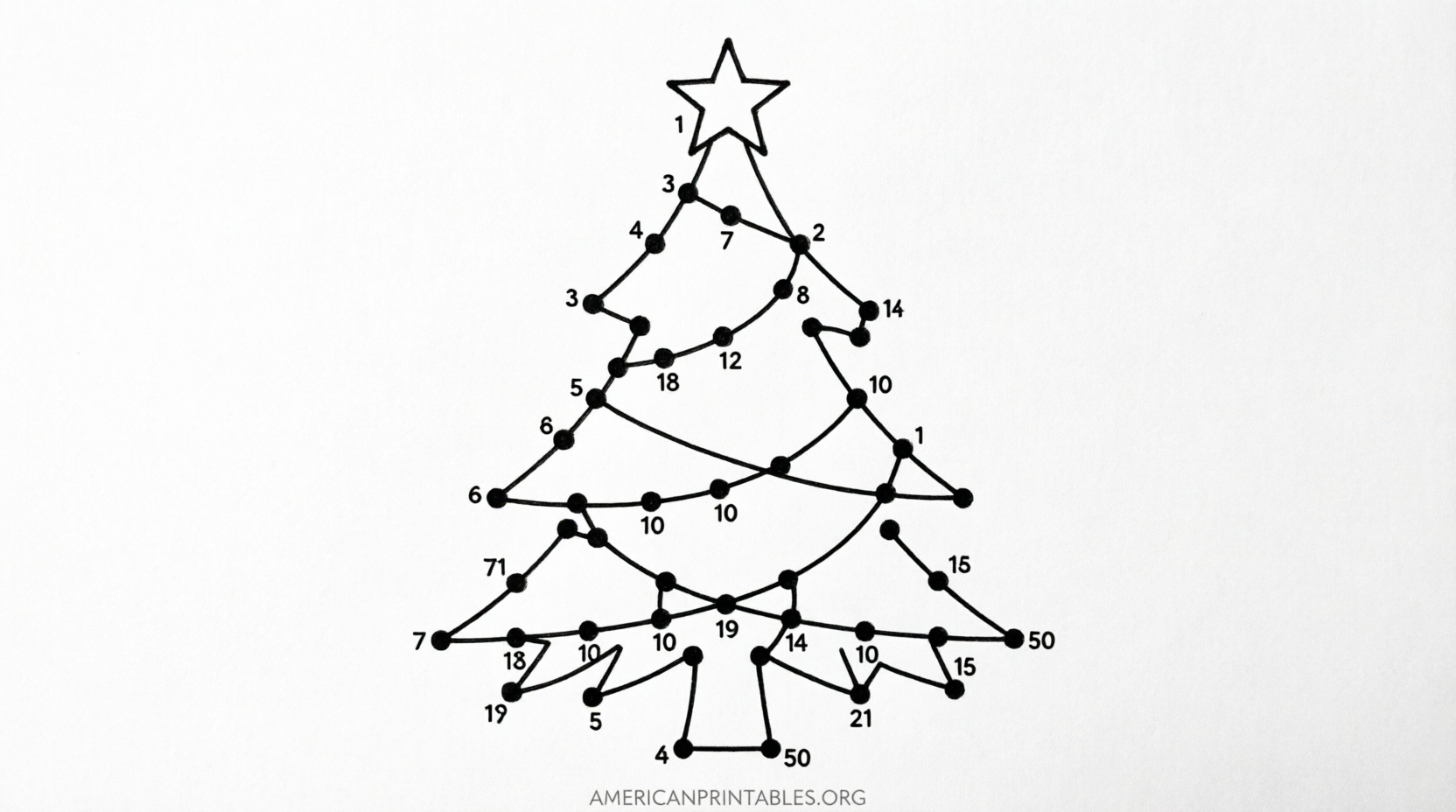 Free Christmas Dot to Dot Printables for Kids (1)