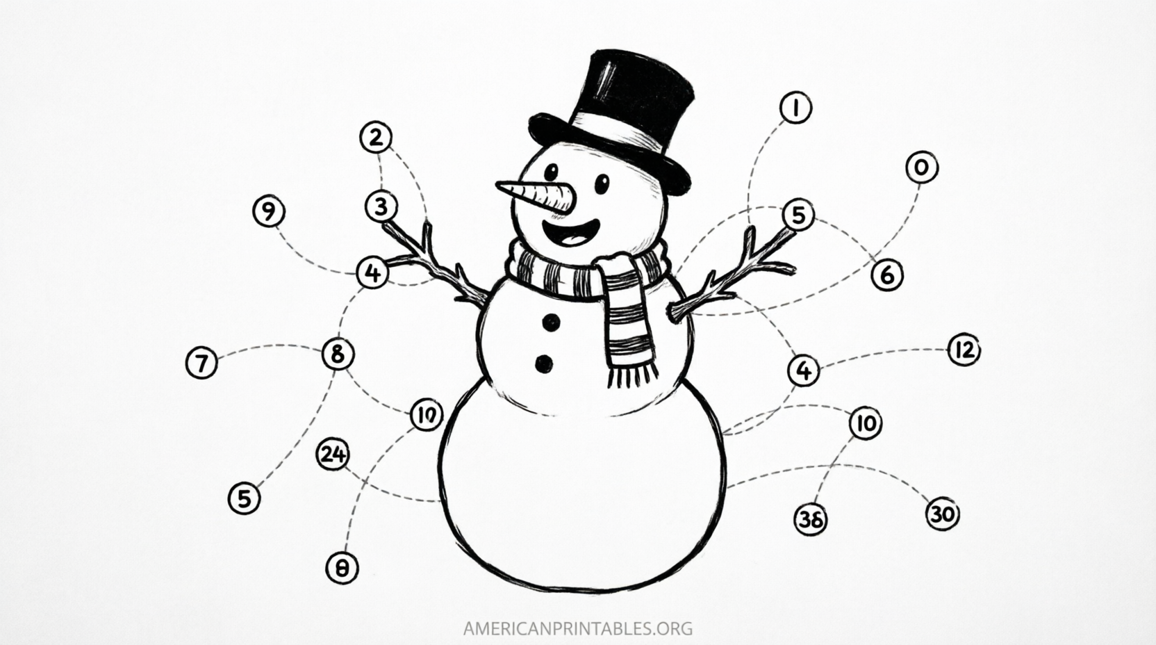 Free Christmas Join the Dots Printables (1)