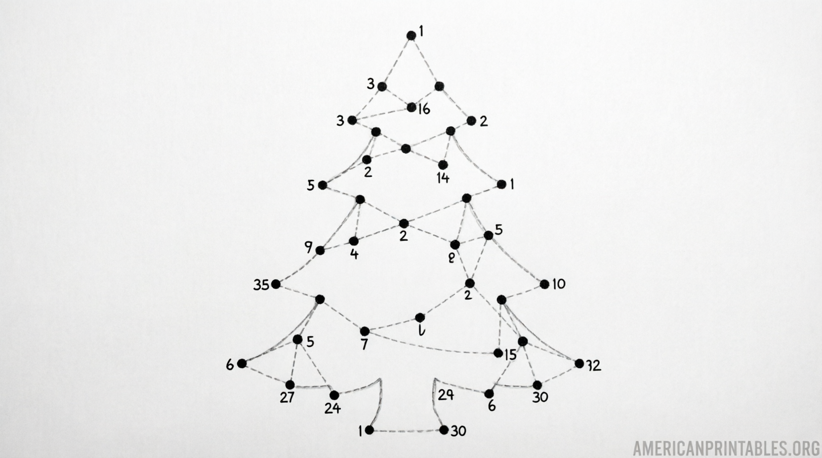 Free Christmas Join the Dots Printables (2)