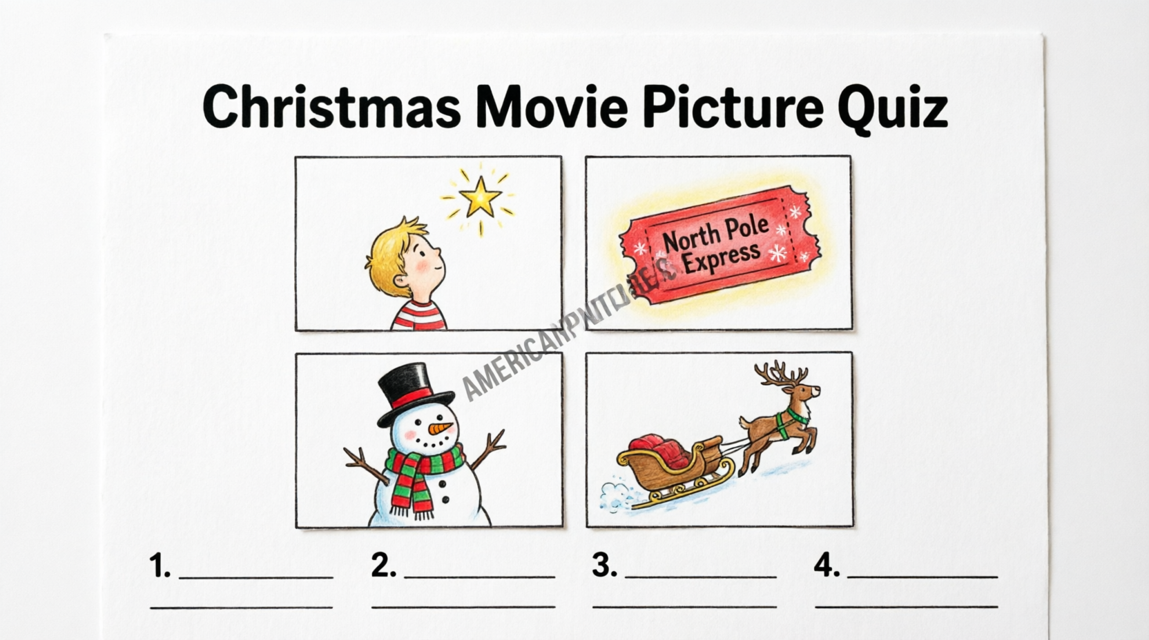 Free Christmas Movie Picture Quiz Printable (1)