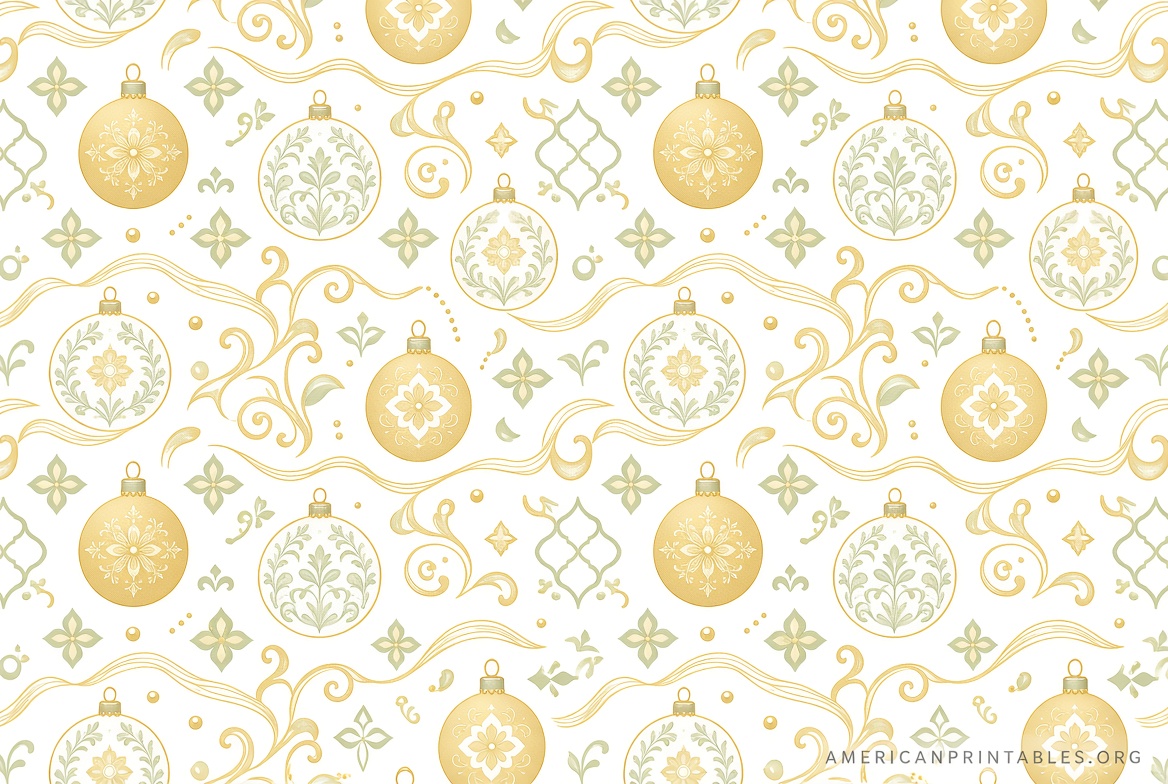 Free Christmas Wrapping Paper Printables (3)