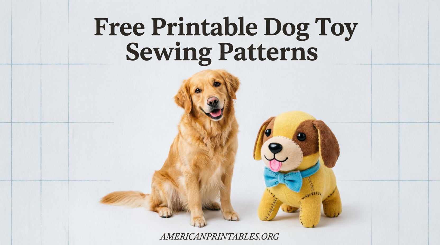 Free Dog Toy Sewing Patterns Printable PDFs (3)