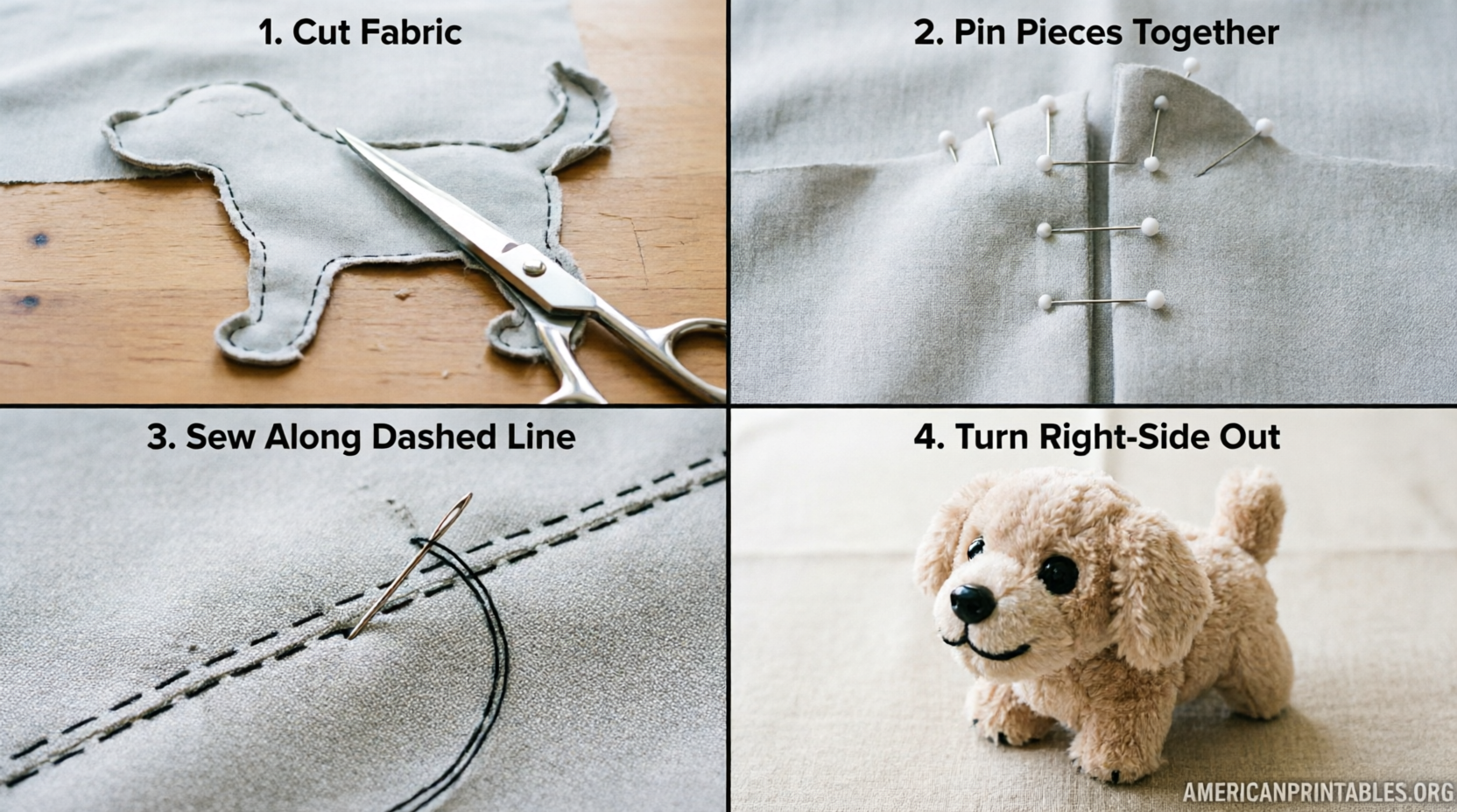 Free Dog Toy Sewing Patterns Printable PDFs (4)