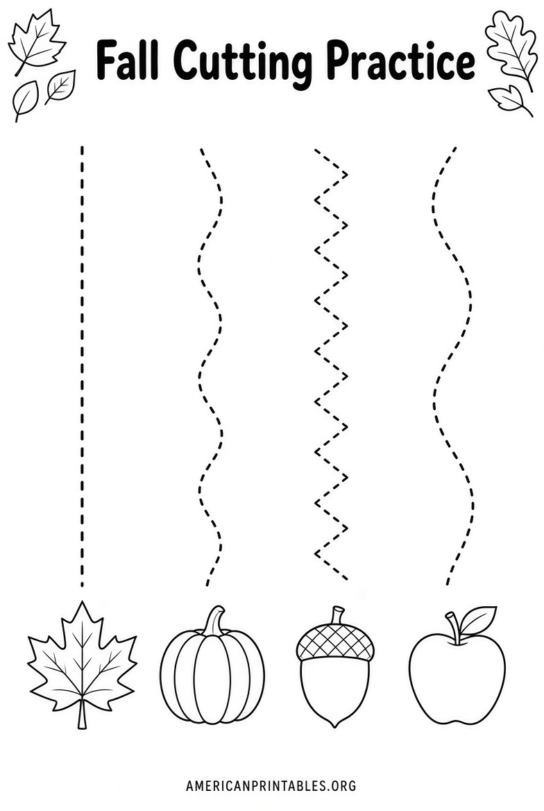 Free Fall Cutting Practice Printables for Kids (1)