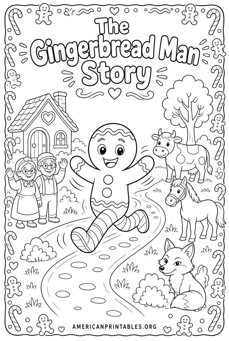 Free Gingerbread Man Story Printable Downloads (1)