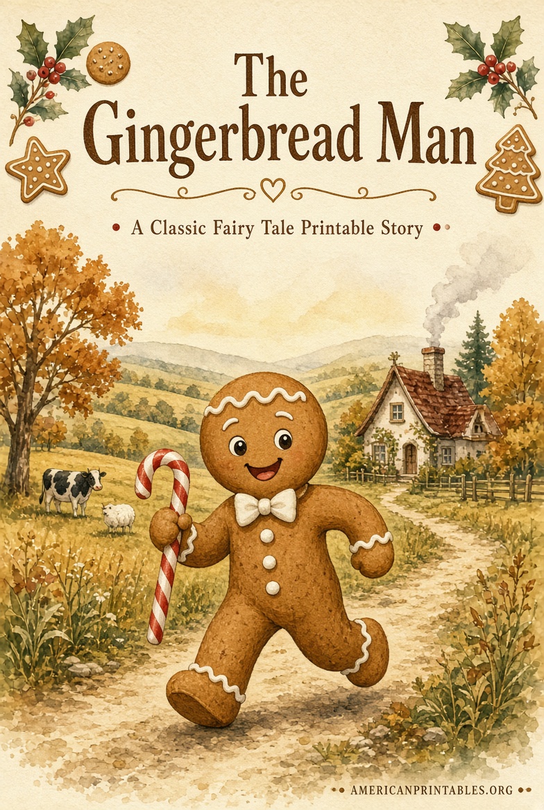 Free Gingerbread Man Story Printable Downloads (3)
