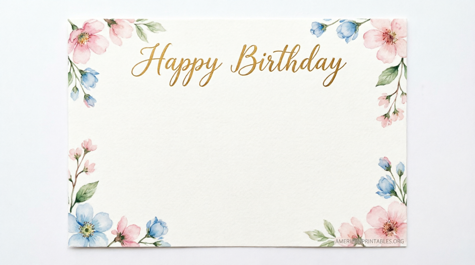 Free Happy Birthday Card Printable PDF Downloads (1)