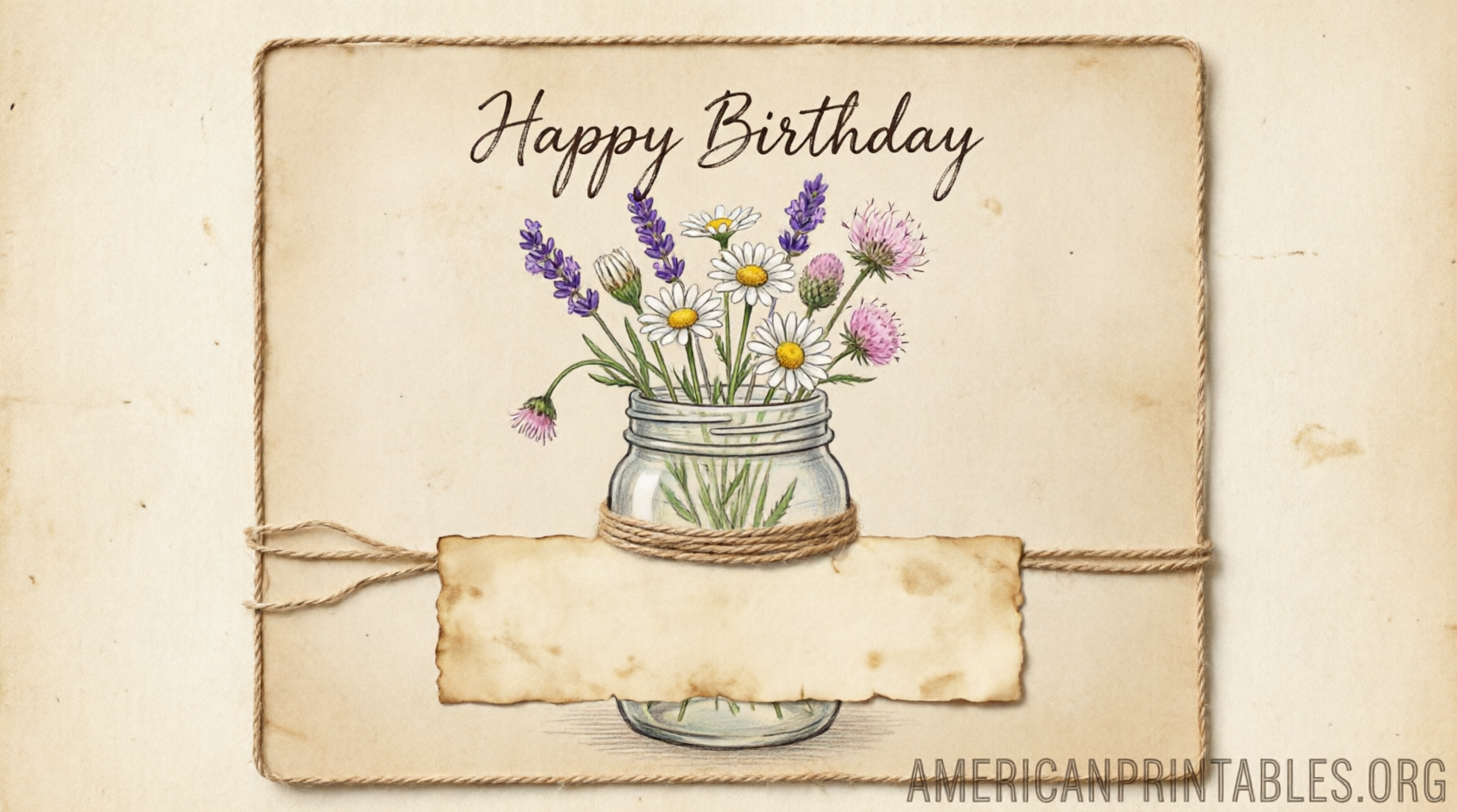 Free Happy Birthday Card Printable PDF Downloads (2)