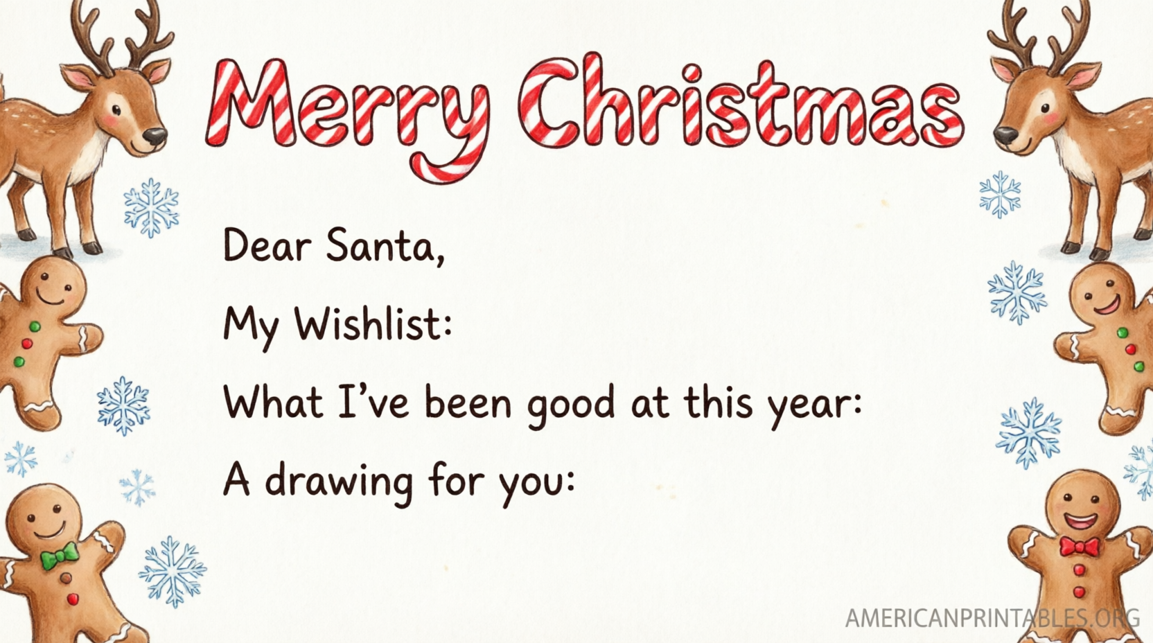 Free Merry Christmas Letters Printable Downloads (3)
