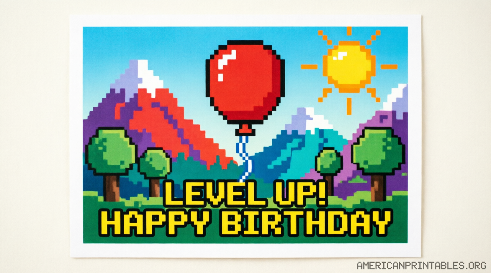 Free Minecraft Birthday Card Printable Guide (3)