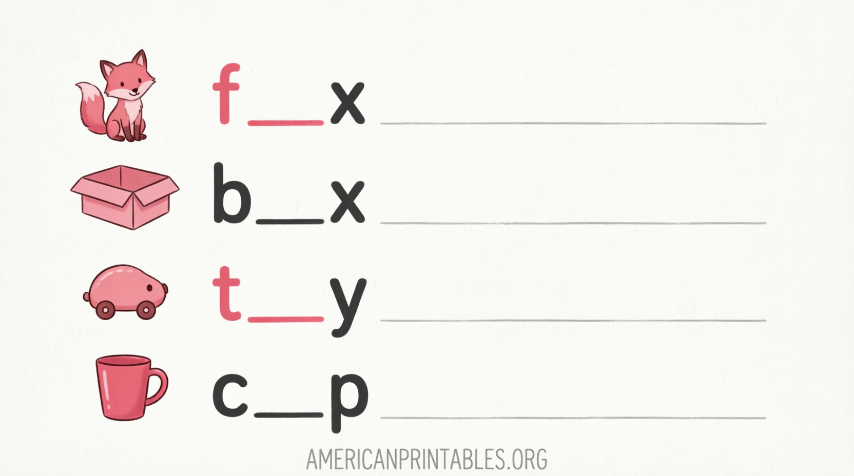 Free Montessori Pink Series Printables Guide (3)