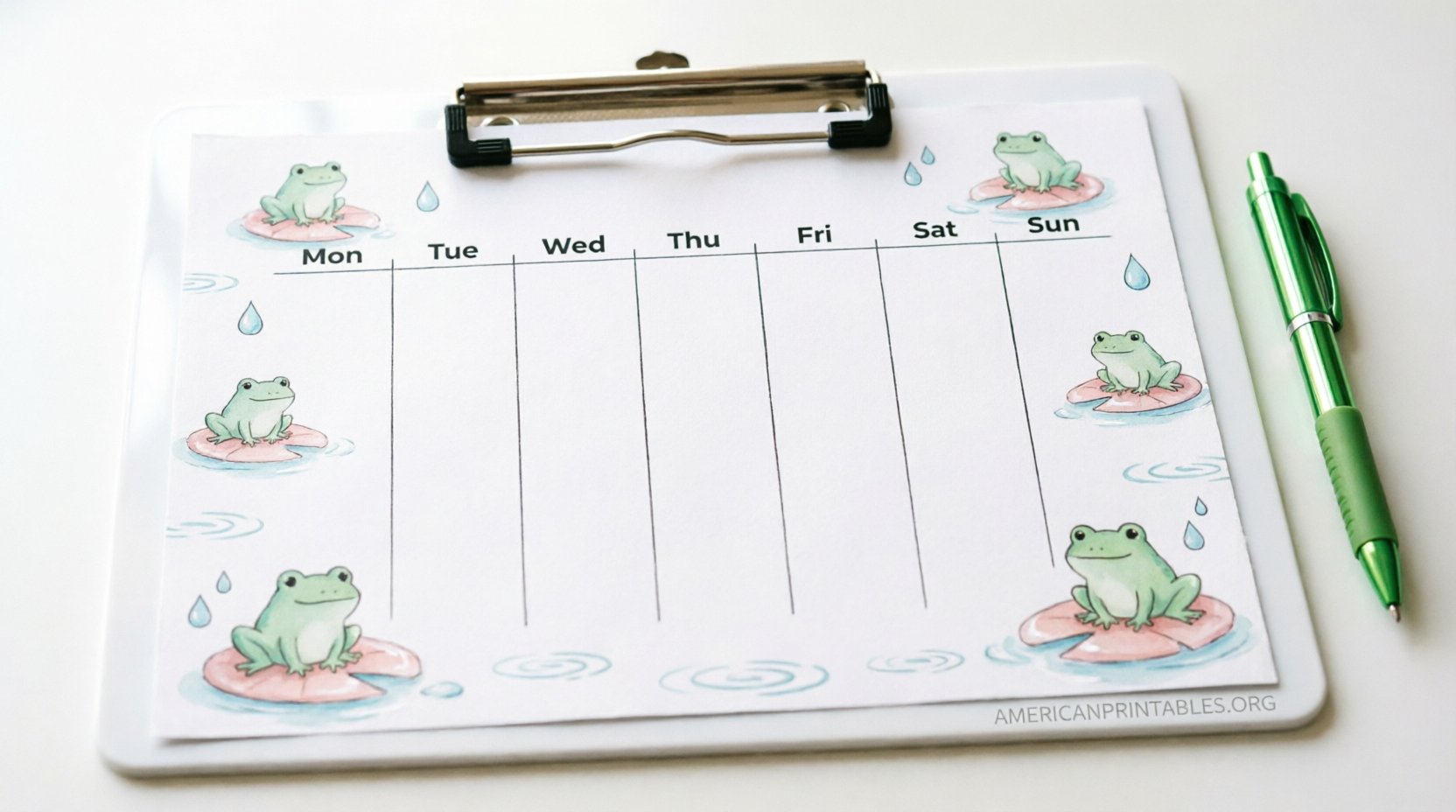 Free My Froggy Stuff Printables for Doll Crafts (4)