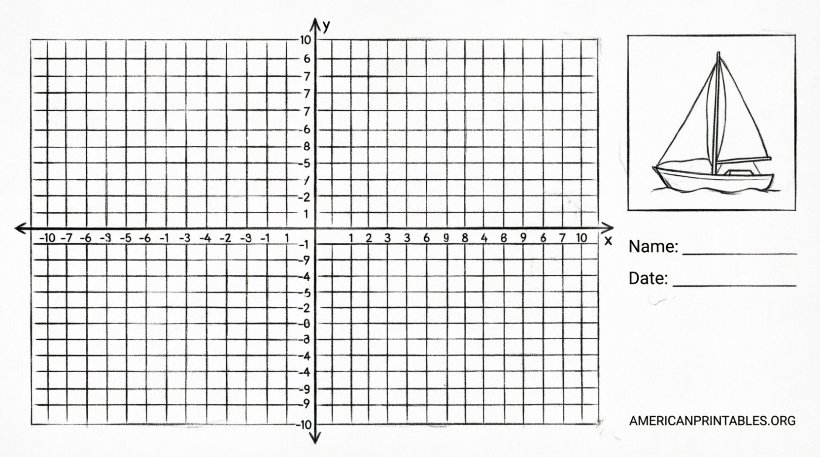 Free Mystery Graph Pictures Printable (2)