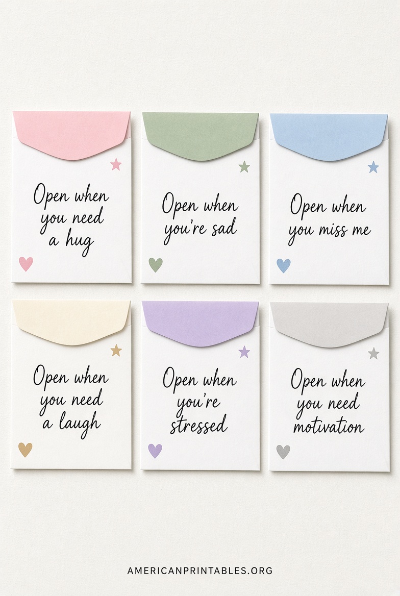 Free Open When Letter Printables Guide (1)