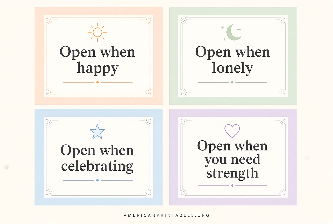 Free Open When Letter Printables Guide (2)